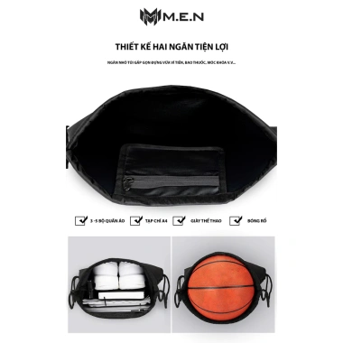 Balo vải Dù Dạo Phố XZL900 MEN B2 - Thể thao, xếp gọn, thời trang, mẫu mới, chỉ 43.280 VND
