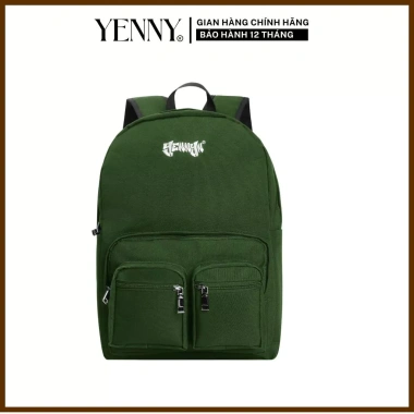 Balo YENNY BAG V9 Canvas Chống Nước Nhiều Ngăn Tiện Lợi Cho Đi Học 5