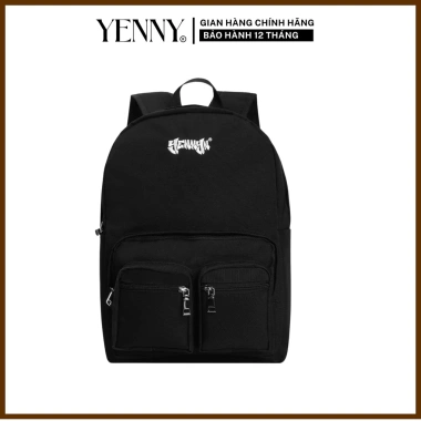 Balo YENNY BAG V9 Canvas Chống Nước Nhiều Ngăn Tiện Lợi Cho Đi Học 10