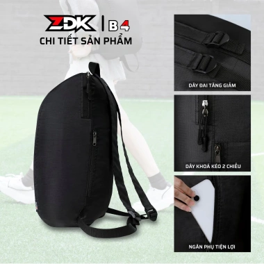 Balo ZDK B4 Chống Nước Gấp Gọn Siêu Nhẹ - Leo Núi, Dã Ngoại, Thể Thao 112k