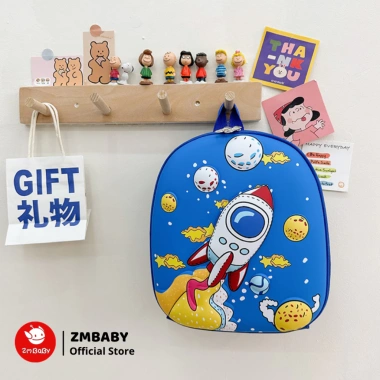 Balo ZMBABY TTH-33 cho bé mầm non, mẫu giáo - Hoạt hình 3D, Giá ưu đãi 77.999₫