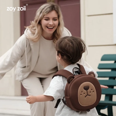 Balo Zoyzoii B32 Animal Series chính hãng cho bé mầm non, vải SBR chống nước, dây kéo chống lạc - Giá ưu đãi 475.000₫ 3