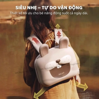 Balo Zoyzoii cao cấp cho bé mầm non 1‑3 tuổi, đi học, đựng đồ mẫu giáo, chính hãng 8