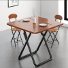 Bàn ăn gấp gọn khung sắt sơn tĩnh điện, mặt gỗ MDF phủ melamin HC HM99 - Giá chỉ 505.000₫ 2