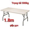 Bàn ăn học thông minh gập nhựa, chân thép không gỉ, dùng cho cắm trại ngoài trời và nhà
