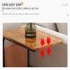 Bàn Ăn Mini Chữ U Sofa - Bàn Đầu Giường, Trà, Máy Tính, Bánh Xe Di Chuyển, 127.710₫ 7
