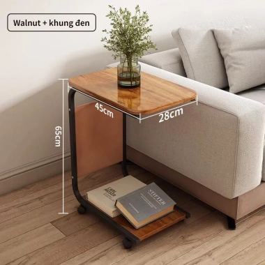 Bàn Ăn Mini Chữ U Sofa - Bàn Đầu Giường, Trà, Máy Tính, Bánh Xe Di Chuyển, 127.710₫ 10 Bàn Ăn Mini Chữ U Sofa - Bàn Đầu Giường, Trà, Máy Tính, Bánh Xe Di Chuyển, 127.710₫ 10