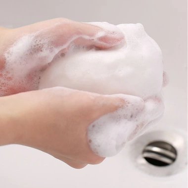Bán buôn Túi đựng xà phòng Lưới tạo bọt - Sữa rửa mặt, xà phòng toàn thân, dụng cụ làm sạch da 1.000đ 3