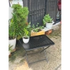 Bàn Cà Phê CNC Cạnh Tròn Gấp Gọn 50x70 - Bàn sắt sơn tỉnh điện, tiện lợi camping, giảm 247k 4