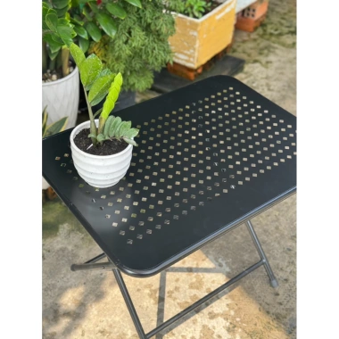 Bàn Cà Phê CNC Cạnh Tròn Gấp Gọn 50x70 - Bàn sắt sơn tỉnh điện, tiện lợi camping, giảm 247k 7