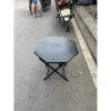 Bàn Cafe Bát Giác Gấp Gọn 4 Màu - Bàn Xếp Tiện Lợi, Phù Hợp Quán Trà Sữa, Giá 90k 3