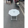 Bàn Cafe Bát Giác Gấp Gọn 4 Màu - Bàn Xếp Tiện Lợi, Phù Hợp Quán Trà Sữa, Giá 90k 4