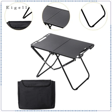 Bàn cắm trại gấp Eigl - Nhỏ gọn, chắc chắn, có túi lưu trữ, phù hợp BBQ, giảm 20%