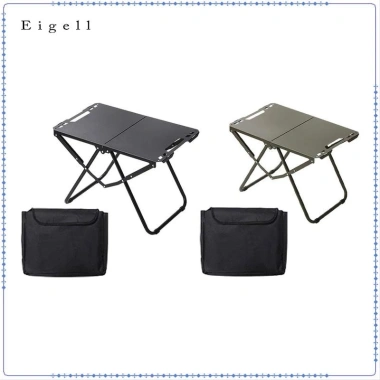 Bàn cắm trại gấp Eigl - Nhỏ gọn, chắc chắn, có túi lưu trữ, phù hợp BBQ, giảm 20%