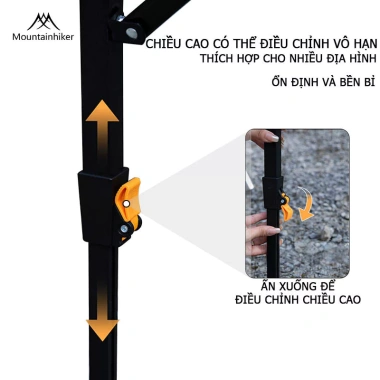 Bàn Camping Gấp Gọn Mountainhiker Đa Năng - Tiện Lợi Du Lịch, Giá Ưu Đãi 990k 3