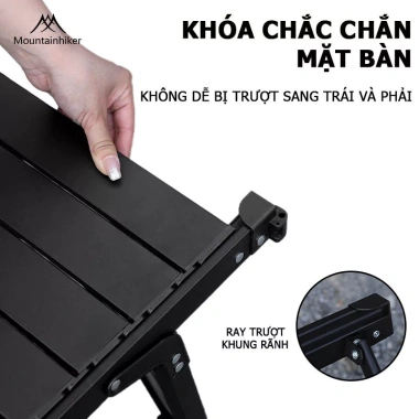 Bàn Camping Gấp Gọn Mountainhiker Đa Năng - Tiện Lợi Du Lịch, Giá Ưu Đãi 990k 4