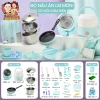 Bản cao cấp Bộ nhà bếp mini Đồ chơi nấu ăn thật khuyến mãi 200k giá gốc 258k 2
