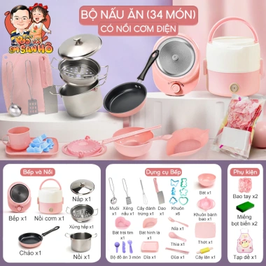 Bản cao cấp Bộ nhà bếp mini Đồ chơi nấu ăn thật khuyến mãi 200k giá gốc 258k 3 Bản cao cấp Bộ nhà bếp mini Đồ chơi nấu ăn thật khuyến mãi 200k giá gốc 258k 3