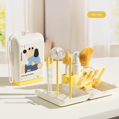Bàn chải đa năng làm sạch chai sữa em bé 6 mảnh, di động, tiện du lịch - 149.000₫ 10 Bàn chải đa năng làm sạch chai sữa em bé 6 mảnh, di động, tiện du lịch - 149.000₫ 10
