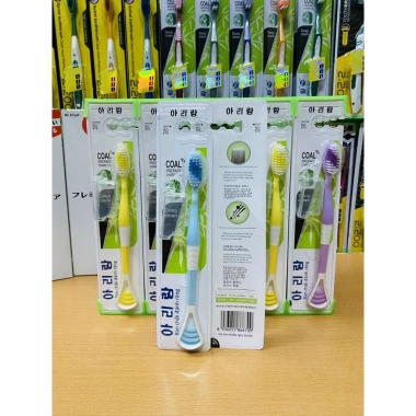Bàn chải đánh răng 30 chiếc + cạo lưỡi MSP 670 - Vỉ 2 trong 1, giá tiết kiệm