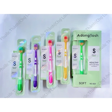 Bàn chải đánh răng AdongFlosh 30 cây - Đủ mẫu, Giá siêu tiết kiệm 178.328₫