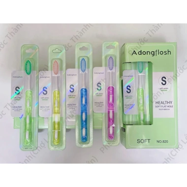 Bàn chải đánh răng AdongFlosh 30 cây - Đủ mẫu, Giá siêu tiết kiệm 178.328₫