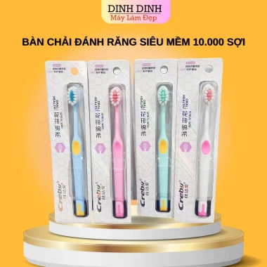 Bàn chải đánh răng Creby siêu mềm tạo bọt Nhật cao cấp - Giá chỉ 24.900₫