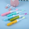 Bàn chải đánh răng du lịch gấp gọn lông mềm trẻ em Kids Minh House Care, giá chỉ 40.000đ giảm từ 48.000đ 8
