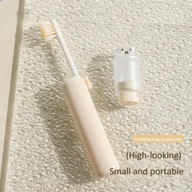 Bàn Chải Đánh Răng Du Lịch Mini Gập Lại - Lông Mềm, Di Động, Giá 67.104₫ 8