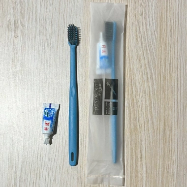 Bàn chải đánh răng dùng một lần di động - Vệ sinh tiện lợi cho du lịch, leo núi, kèm kem đánh răng 8