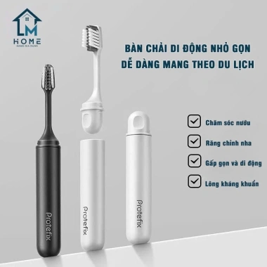 Bàn Chải Đánh Răng Gấp Gọn Lông Mềm - Tiện Lợi Cho Du Lịch, Giá Chỉ 39.000₫