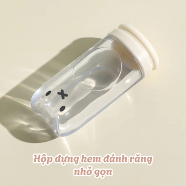 Bàn Chải Đánh Răng Gấp Gọn Ngăn Kem, Lông Mềm Nhỏ Gọn, Tiện Dụng Du Lịch