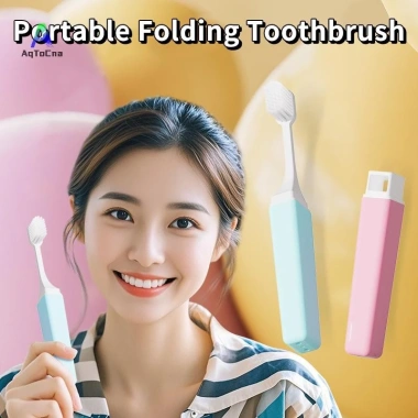 Bàn Chải Đánh Răng Gấp Nhỏ Gọn Di Động 5 Chiếc - Du Lịch, Cắm Trại, Đi Bộ, Hiệu Quả, Giá 74.800 VND 2
