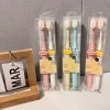 Bàn chải đánh răng lông mềm hoạt hình dễ thương - Set cặp đôi sinh viên & người lớn
