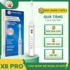 Bàn chải điện Hachico Sonic X8 Pro trắng – làm sạch sâu, trắng sáng, giảm đau nướu, chỉ 117.000₫