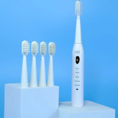 Bàn chải điện Hachico Sonic X8 Pro trắng – làm sạch sâu, trắng sáng, giảm đau nướu, chỉ 117.000₫ 8