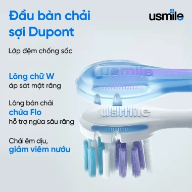 Bàn chải điện sóng siêu âm usmile Y1S nâng cấp - Bảo hành 12 tháng, giá 1.19 triệu