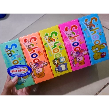 Bàn chải gia dụng Top Value 10 cái - Chống trượt, mẫu School, giá chỉ 92.894₫ 4