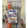 Bàn chải Jordan Slim Super Soft Pack 3 chiếc + Hộp đựng du lịch - Chỉ 45.000₫