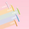 Bàn Chải Kẽ Răng Niềng 10 - Tăm Kẽ Chữ L, Size Đủ, Nắp Đậy, Vệ Sinh Sạch 3