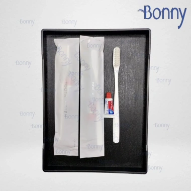 Bàn chải khách sạn dùng 1 lần, sứ trắng cước mềm, túi 42mm 100 chiếc - 155.000₫ 2 Bàn chải khách sạn dùng 1 lần, sứ trắng cước mềm, túi 42mm 100 chiếc - 155.000₫ 2