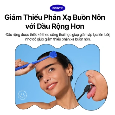 Bàn chải lưỡi cao cấp Better Tongue Cleaner thế hệ mới La Dens, chỉ 181.500₫