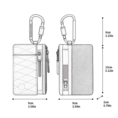Bàn chải RFID chống trộm đa năng - Dây kéo, ví tiền, túi chìa khóa, hộp thẻ ID - 141.341 VND 5