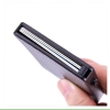 Bàn chải RFID chống trộm kim loại tự động đẩy - Hộp lưu trữ thẻ tín dụng, túi bạc Pitaka cho nam và nữ 6