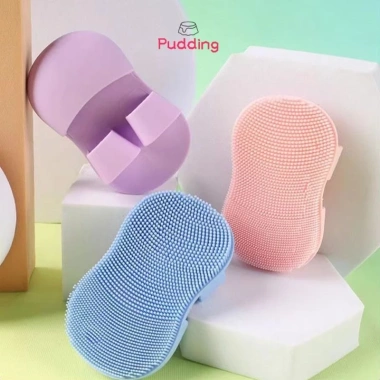 Bàn chải rửa mặt silicon tẩy tế bào chết, làm sạch lỗ chân lông, tiện lợi 2