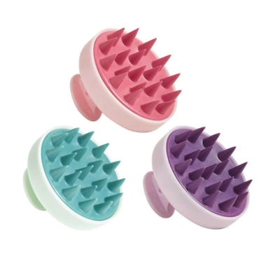Bàn chải silicon massage da đầu giảm ngứa, làm sạch, loại bỏ gàu- Giá 100.000 VND