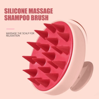 Bàn chải silicon massage da đầu giảm ngứa, làm sạch, loại bỏ gàu- Giá 100.000 VND 4