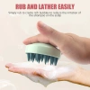 Bàn Chải Silicone Massage Da Đầu - Lược Dầu Gội Sức Khỏe, Làm Sạch Tóc Người Lớn Giá Ưu Đãi 4