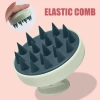 Bàn Chải Silicone Massage Da Đầu - Lược Dầu Gội Sức Khỏe, Làm Sạch Tóc Người Lớn Giá Ưu Đãi 6