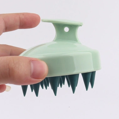 Bàn Chải Silicone Massage Da Đầu - Lược Dầu Gội Sức Khỏe, Làm Sạch Tóc Người Lớn Giá Ưu Đãi 9